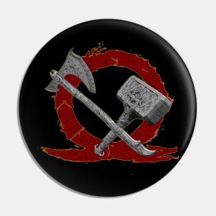 Axe & Hammer.GOD OF WAR Pin