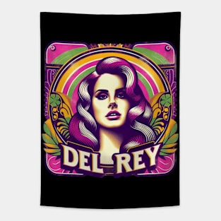 Lana Del Rey - Vintage Mardi Gras Inspired Tapestry