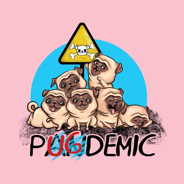 pugdemics pug pandemic dog cute and funny by the house of parodies