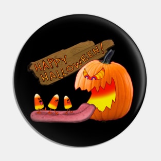 halloween candy corn pumpkin Pin