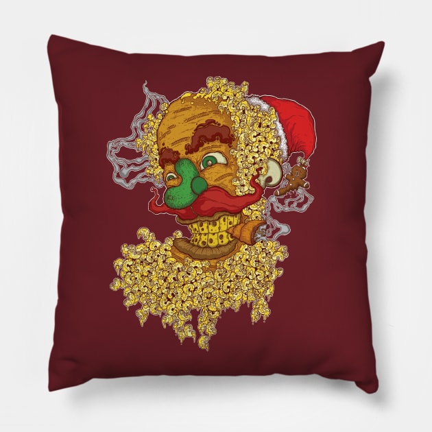 Father Mac & Cheese Pillow by jimmycrockett