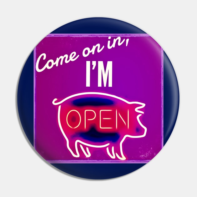 I'm Open Pin by JasonLloyd