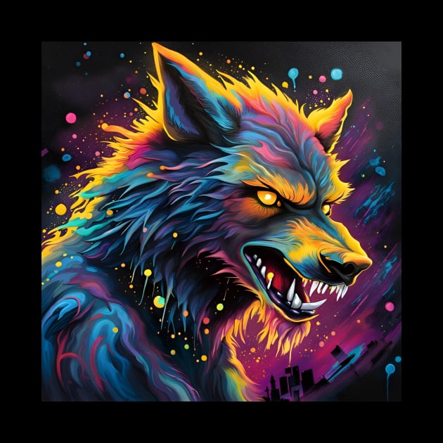 Splash Werewolf by SmartPufferFish