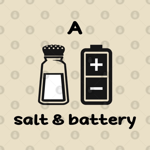 A Salt & Battery by Alema Art