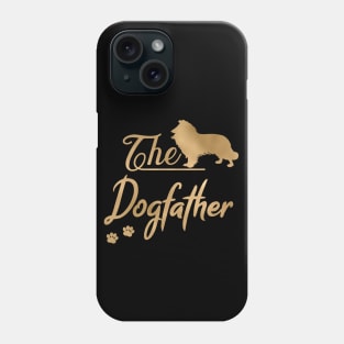 The Collie Dogfather Phone Case