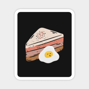 Sandwiches and eggs Magnet