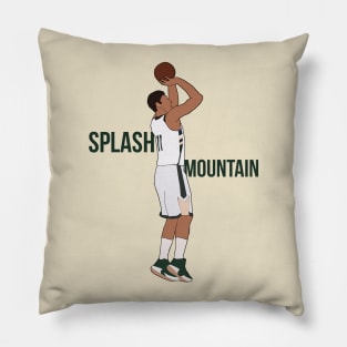 Brook Lopez 'Splash Mountain'- Milwaukee Bucks Pillow