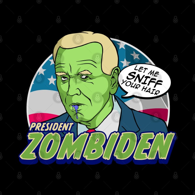 Zombie Biden Halloween Shirt Anti-Biden ZOMBIDEN by CultTees