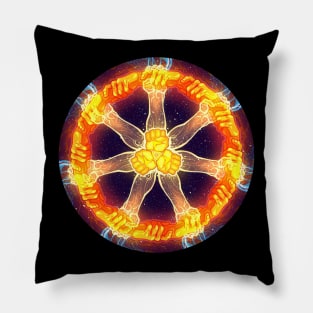 Cosmic Wheel Pillow