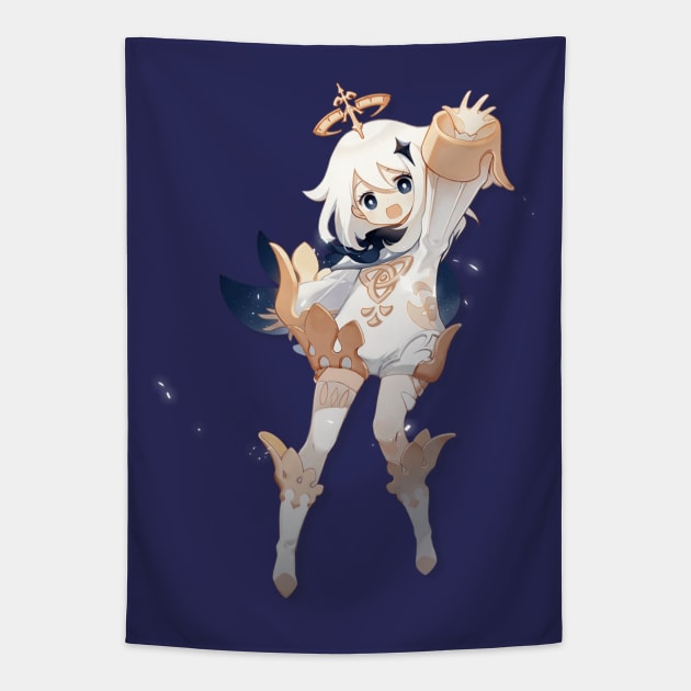 Paimon Tapestry by LadyTsundere