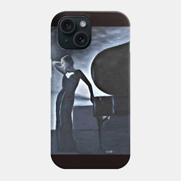 The art deco lady Phone Case by Marcel1966