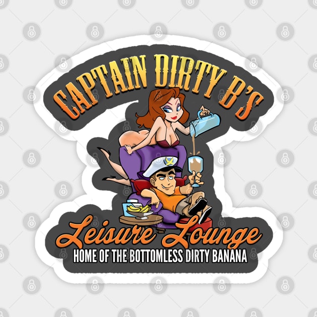 Captain's Leisure Lounge Magnet by wickeddecent