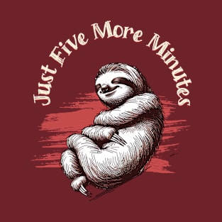 Sleepy Sloth Tee T-Shirt