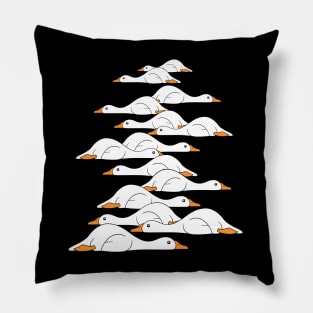 GOOSEBUMPS Lazy Geese Funny Pattern Design Pillow