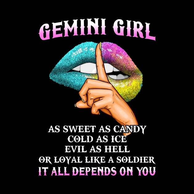 Gemini Girl - Evil As Hell It All Depends On You by BTTEES