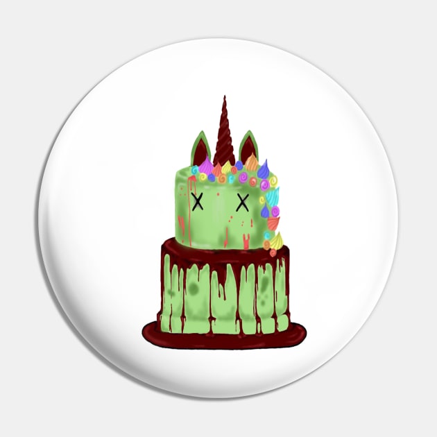 Suicide cake Pin by NaomiDyo