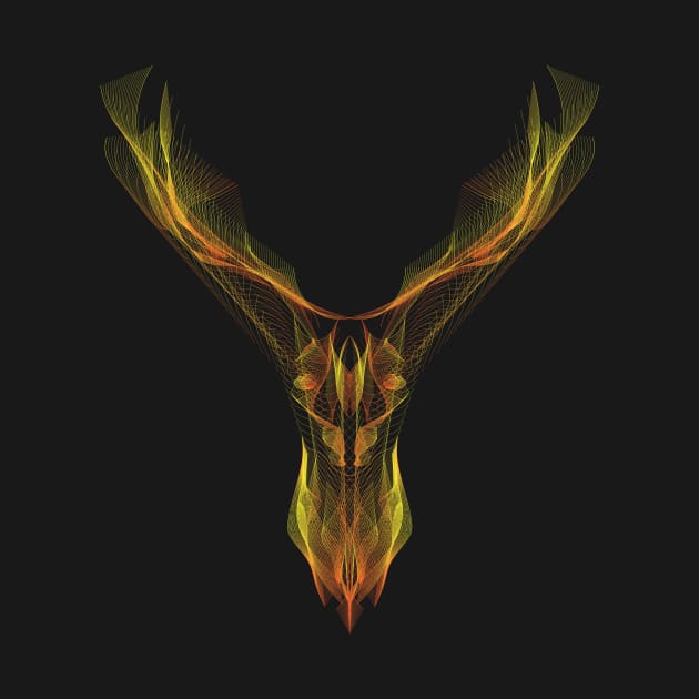 Deer Hologram by nnorbi