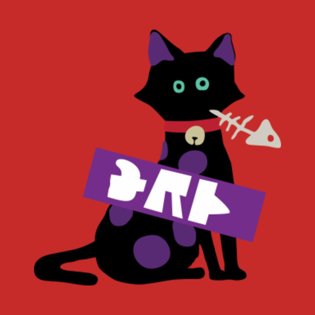 Splatoon SquidForce Splatfest Cat Tee