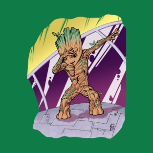 Baby Groot Dabs T-Shirt