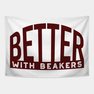 Better with Beakers Tapestry