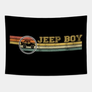 Jeep Boy Vintage Jeep Retro Jeep Sunset Jeep Jeeps Lover Jeep Dad Jeep Papa Tapestry