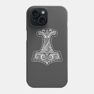 Thors hammer mjolnir Phone Case