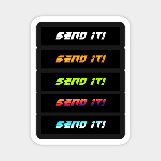 Send it! | Sticker pack Magnet