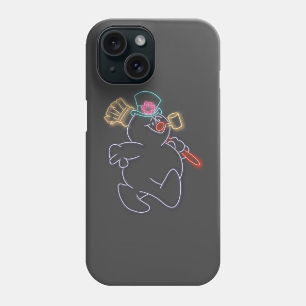 Frosty the snowman Phone Case by Kitopher Designs