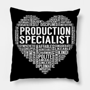 Production Specialist Heart Pillow