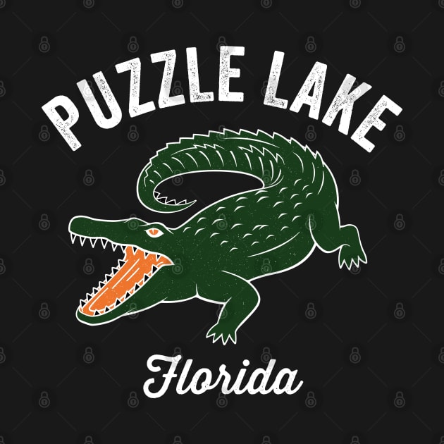 Puzzle Lake Florida by Eureka Shirts