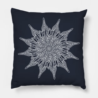 12 Pointed Sun Motif Pillow