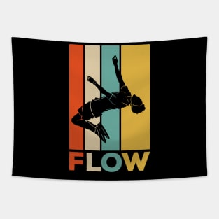 Parkour Freerunner Retro Themed Gift Tapestry