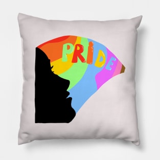Pride Month Rainbow Pillow