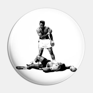 Ali vs Liston Retro Pin