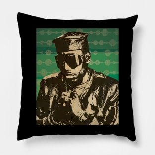 Kool Moe Dee // Retro Poster Hiphop Pillow