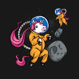 Unicorn Space Astronaut T-Shirt