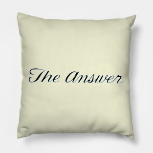 Harry O - The Answer Pillow