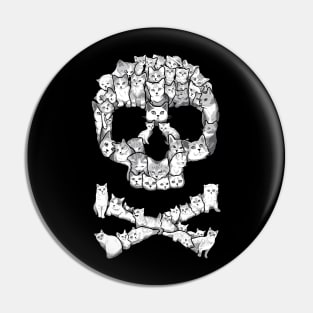 Skulls are for Pussies Pin