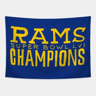 Los Angeles Raaaams 25 champions Tapestry