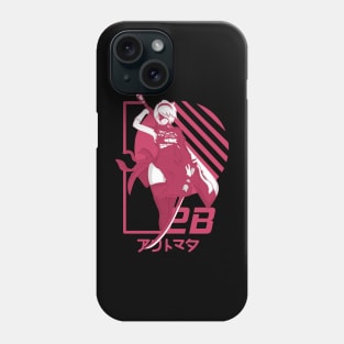 Samurai Japan 2B Yorha AutoMata Phone Case