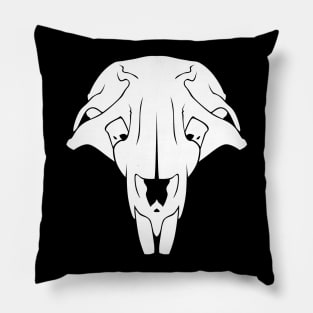 Rat Skull Pillow