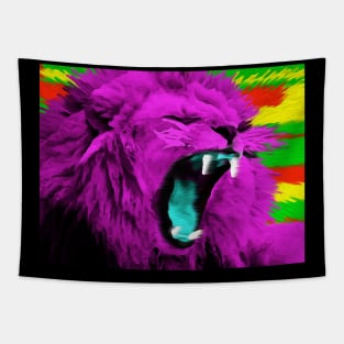 Pop Lion ROAR Tapestry