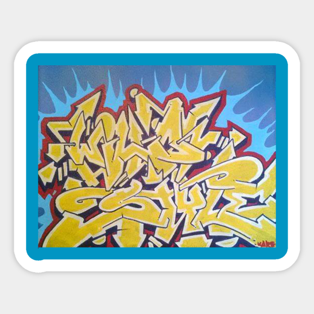 Wildstyle Graffiti Graffiti Style Autocollant Teepublic Fr