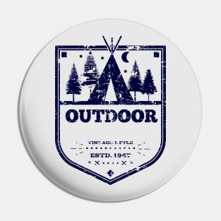 Outdoor 1967 Pin