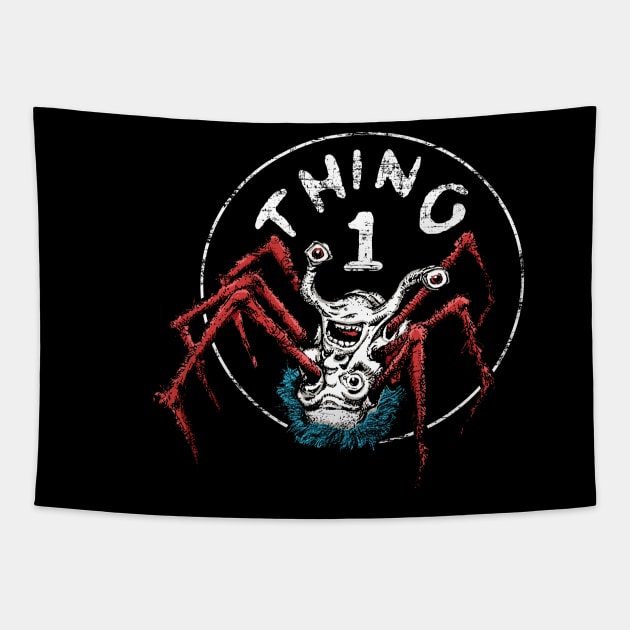 The THING ONE Tapestry by theDarkarts