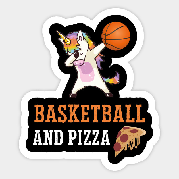 Basketball And Pizza Dabbing Unicorn Basketball And Other Things