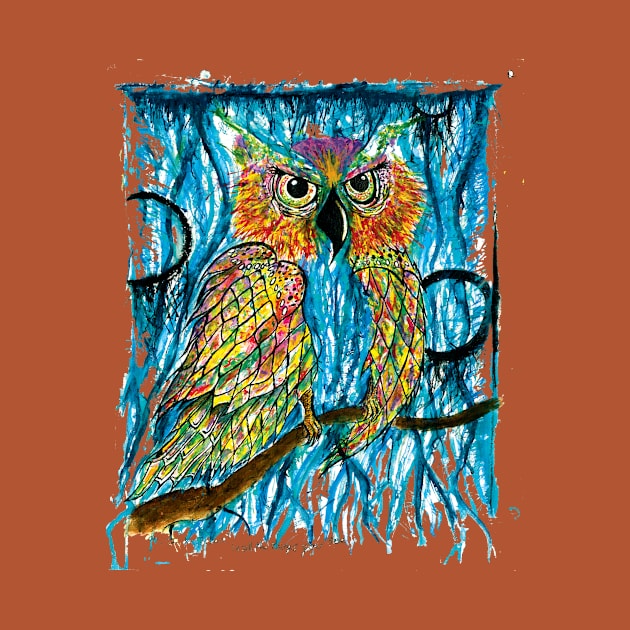 Abstract Owl by RecklessDesign01