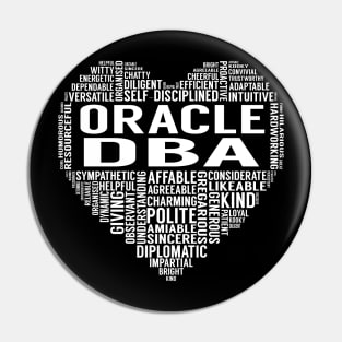 Oracle Dba Heart Pin