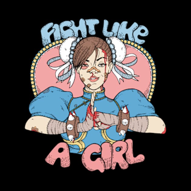 Fight Like A Woman by gseignemartin