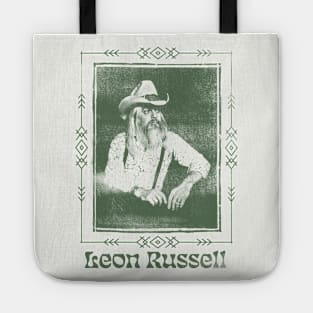 Leon Russell /// Vintage Aesthetic Fan Art Design Tote